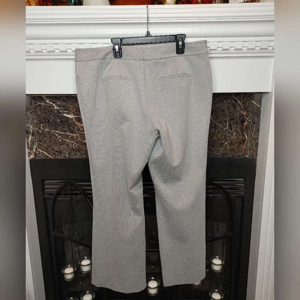 Calvin Klein Women's Slim Front Pant, Gray 14 - Picture 5 of 15